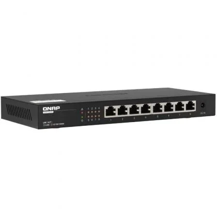 QNAP QSW-1108-8T Switch No Administrado 8 Puertos 2,5GbE Negro